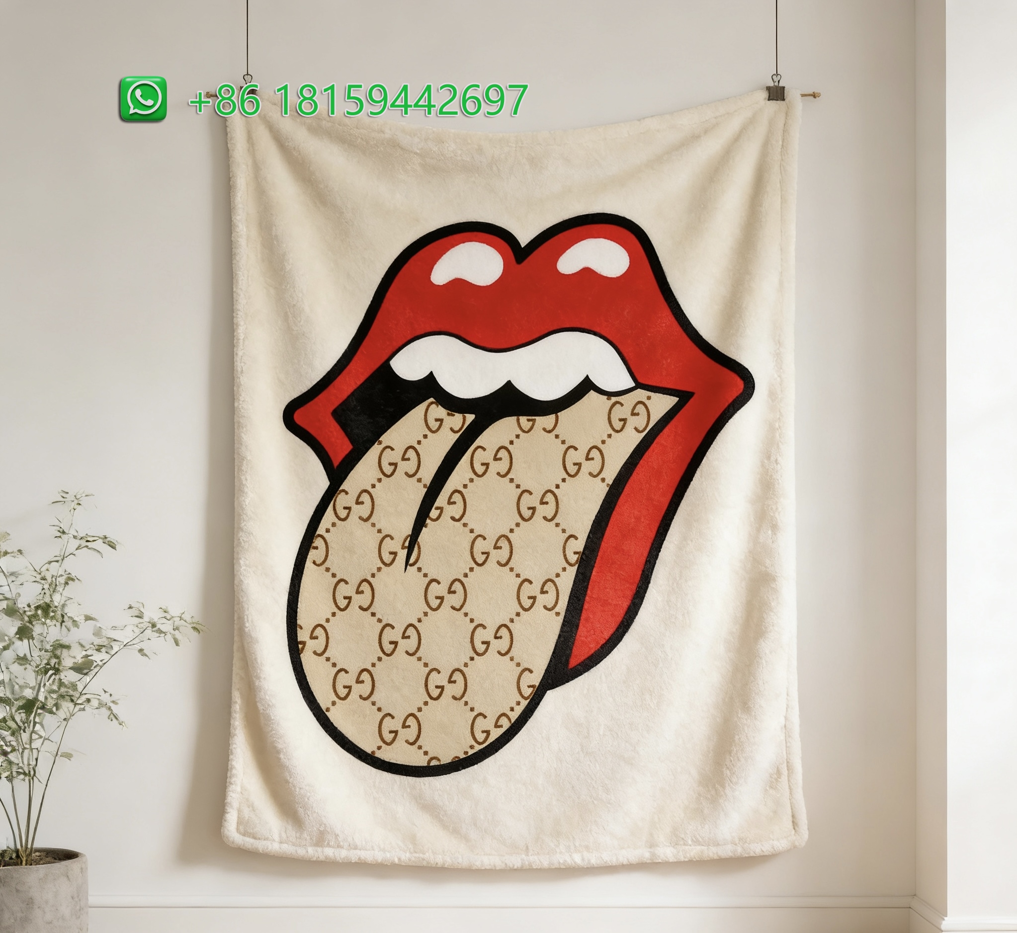 Gucci Throw Blankets